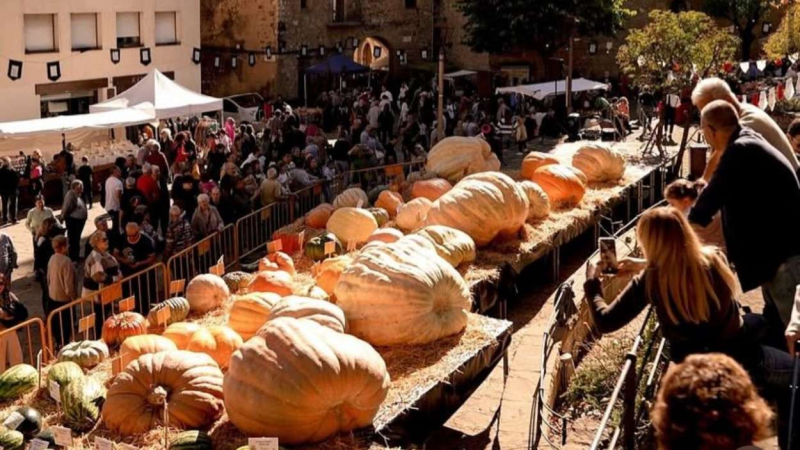 Sant Llorenç de Morunys en otoño Sant Llorenç de Morunys en otoño