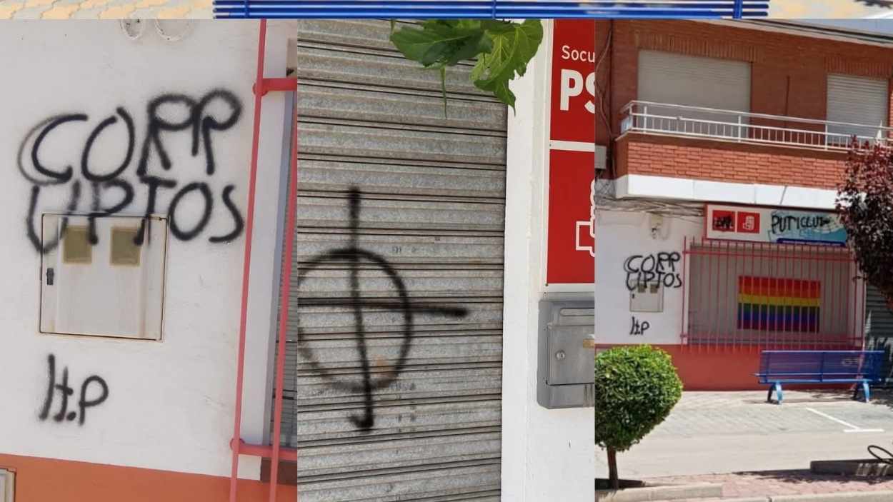 Sede del PSOE en Socuéllamos (Ciudad Real). PSOE Socuéllamos