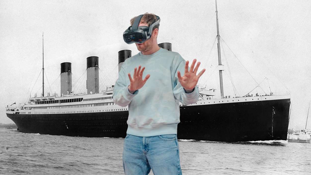 Una travesía por el Titanic sin salir de Sevilla así es la experiencia de realidad virtual 'Ecos del Pasado'