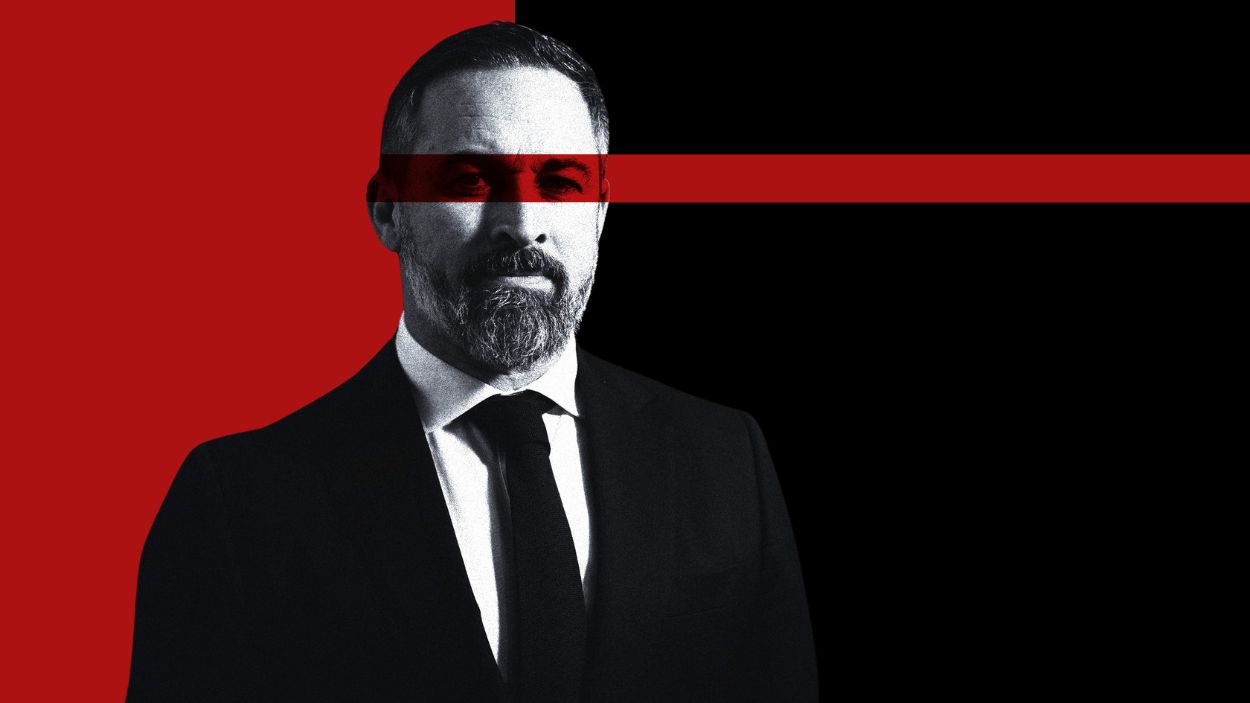Santiago Abascal. Ilustración Propia.