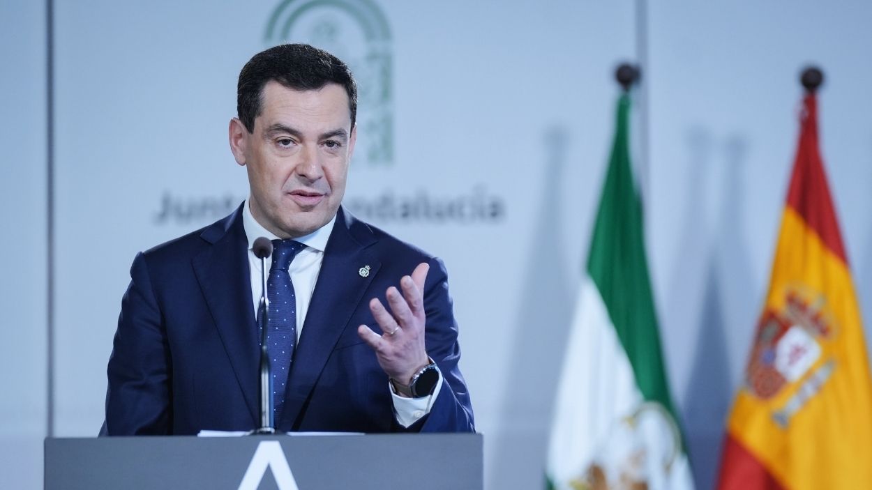El presidente de la Junta de Andalucía, Juanma Moreno. EP/Archivo.