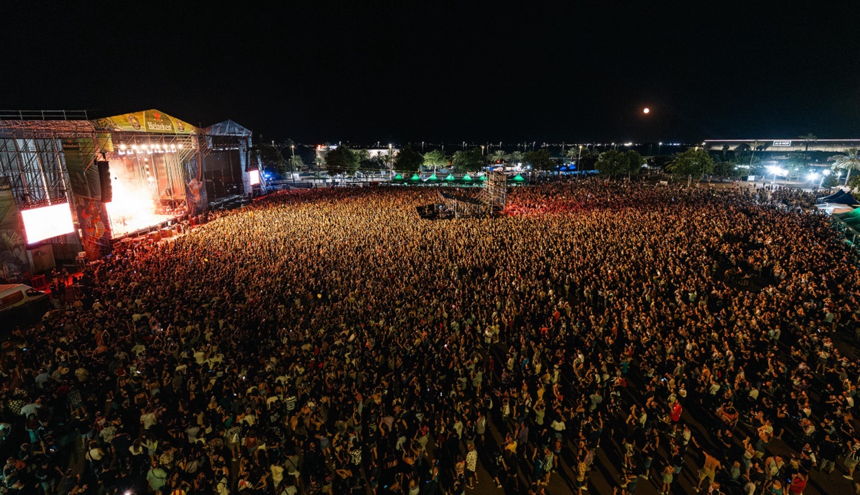 Imagen de un festival de música. EP