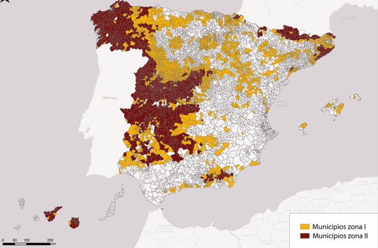 Mapa del Radón en España de RadonSpain