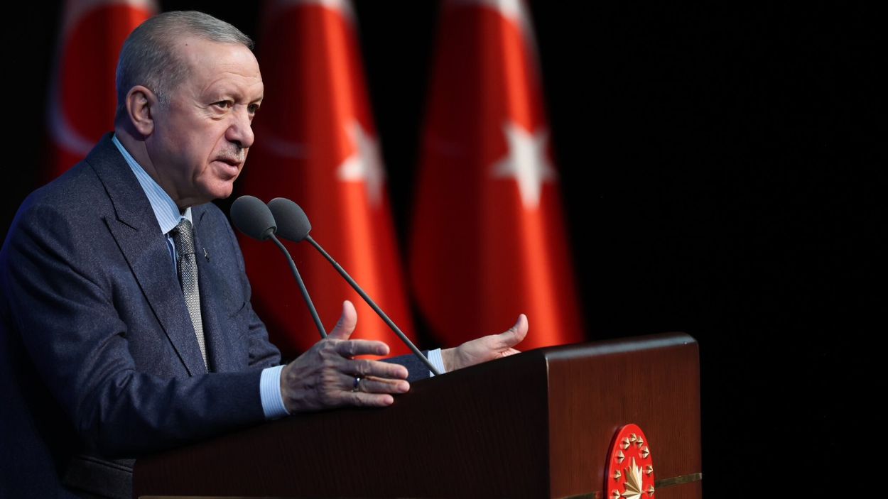 El presidente turco Recep Tayyip Erdoğan. EP.