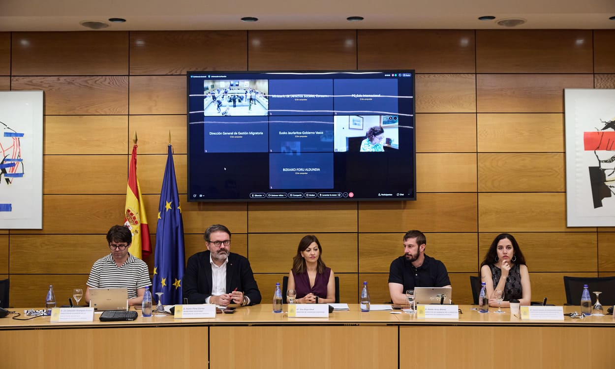 Sira Rego preside la conferencia Sectorial de Infancia y Adolescencia para abordar el reparto de menores no acompañados. Jesús Hellín / EP