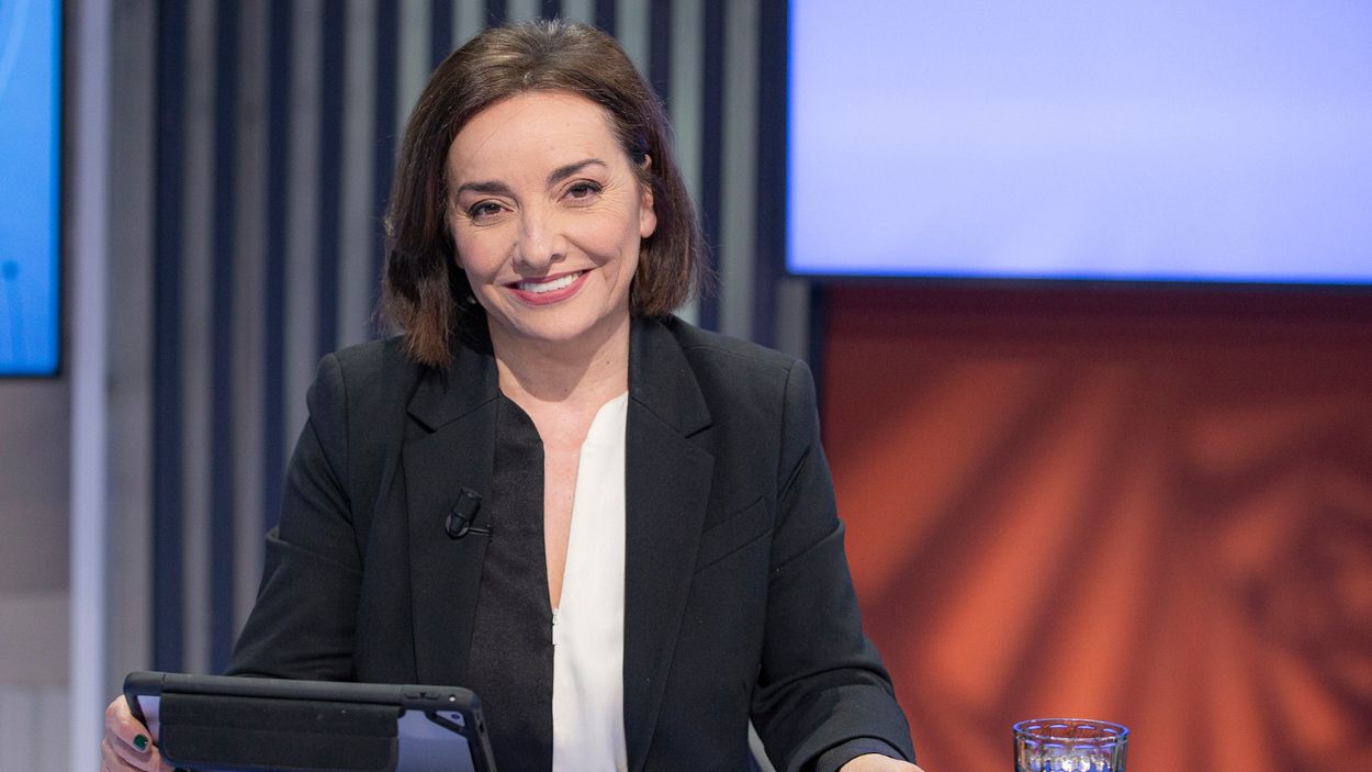 Pepa Bueno, presentadora de 'Telediario 2'. TVE