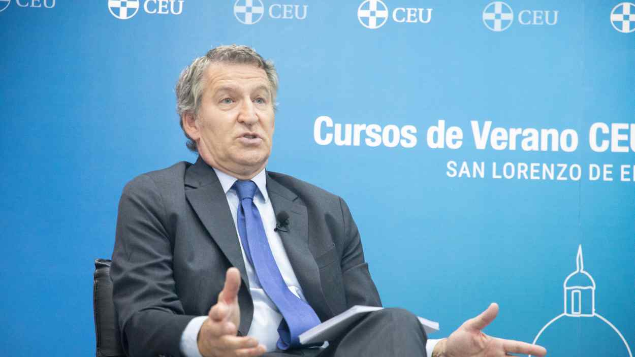 Feijóo, presidente del PP. EP