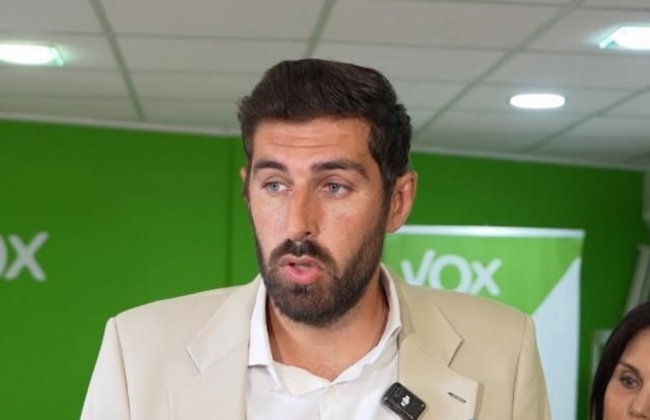 El líder de Vox en la Región de Murcia, José Ángel Antelo