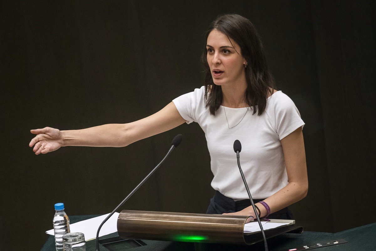 Rita Maestre, portavoz en el Ayuntamiento de Madrid