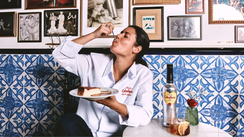 Ángela Gimeno y la Poncheese Cake