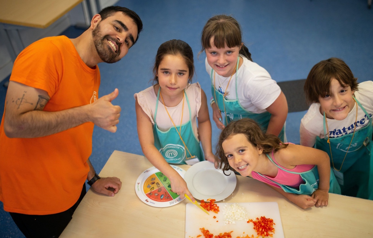 Nutriplato se ha unido este verano a los Campamentos MasterChef (Foto: Nestlé España)