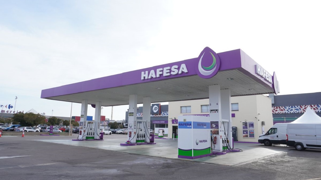 Gasolinera de Hafesa.