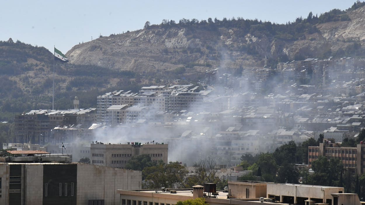 Bombardeo a Damasco, Siria. EP.