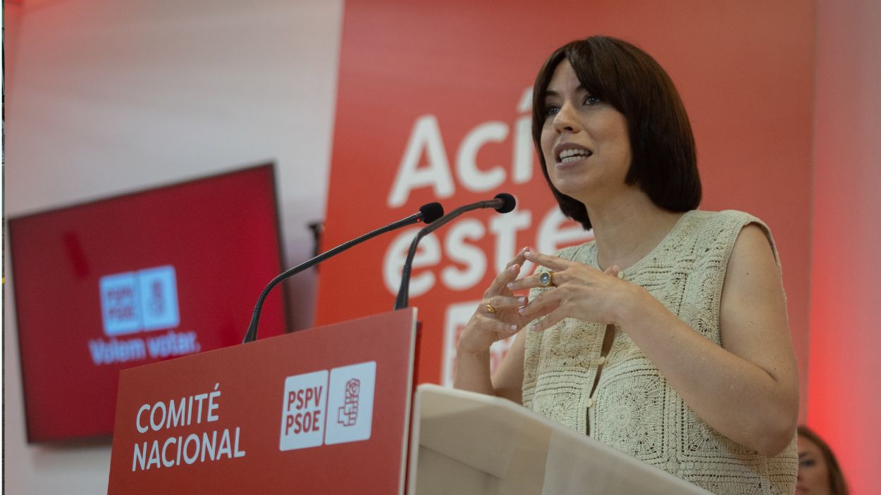 La secretaria general del PSPV PSOE, Diana Morant. EP. 