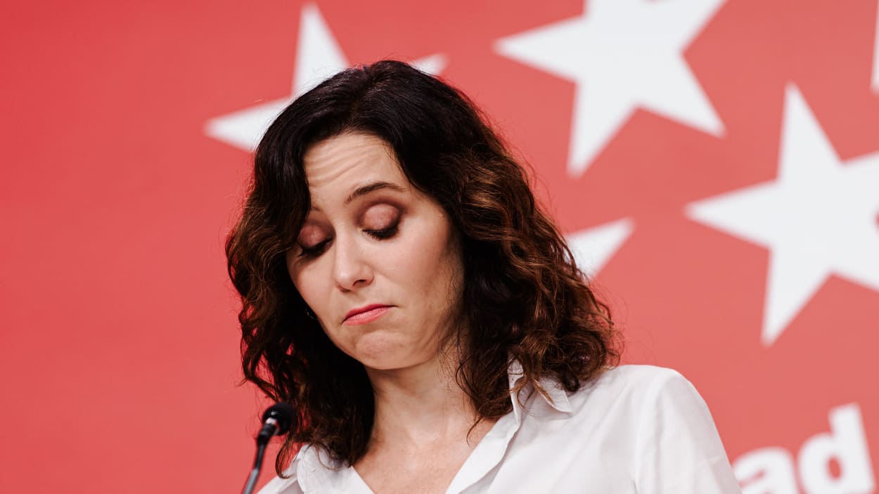 EuropaPress La presidenta de la Comunidad de Madrid, Isabel Díaz Ayuso. EP.presidenta comunidad madrid isabel diaz ayuso comparece real casa correos (1)