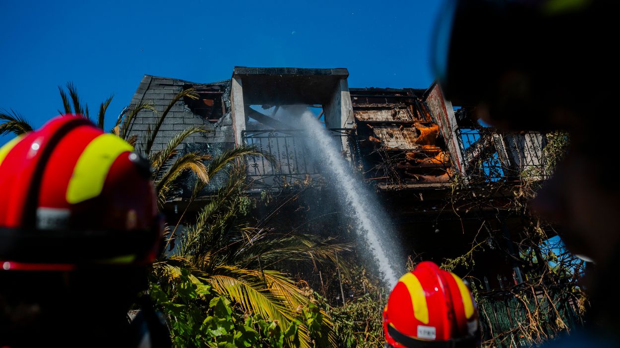 Controlado el incendio de Torre de Esteban Hambrán (Toledo): los vecinos desalojados regresan a sus casas. EP. 