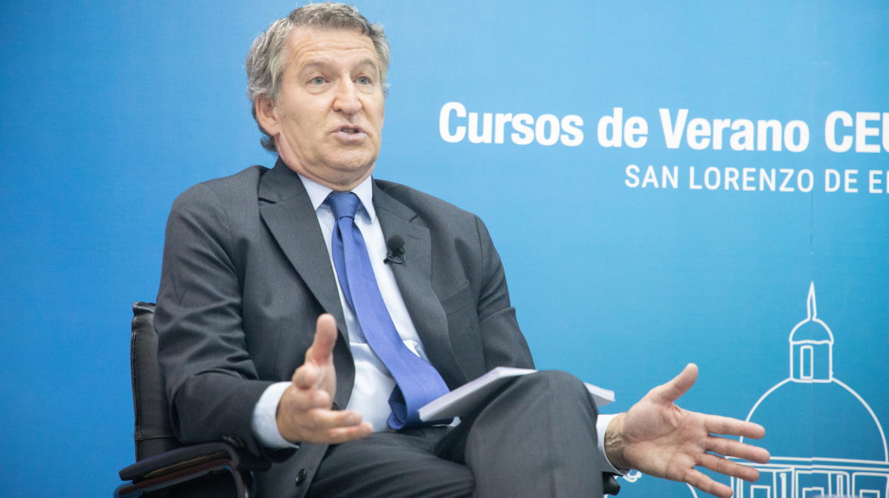 El líder del Partido Popular, Alberto Núñez Feijóo. EP/Archivo.