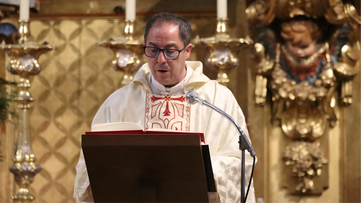 El deán de la Catedral de Segovia, Rafael de Arcos Extremera. Obispado de Segovia