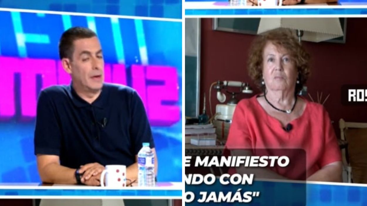 Antonio Naranjo y Rosa Villacastín en 'Todo es mentira'. Mediaset