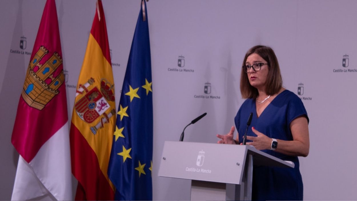 Esther Padilla, consejera portavoz. JCCM.