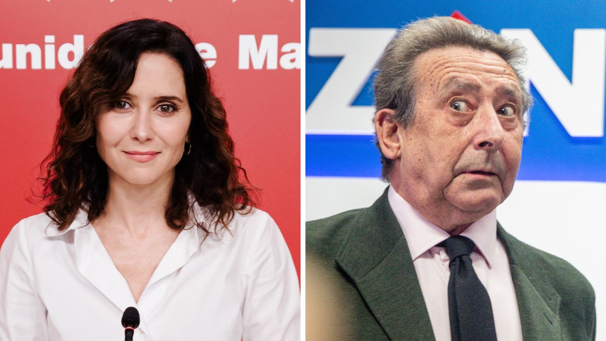 Isabel Díaz Ayuso y Alfonso Ussía. EP