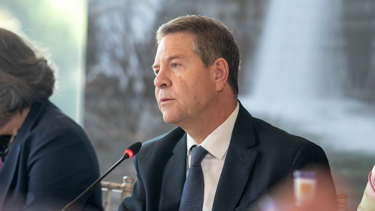 Emiliano García-Page, presidente de Castilla-La Mancha. JCCM.