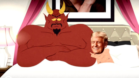 South park mete en la cama a Trump con el diablo y se acuerda de Epstein