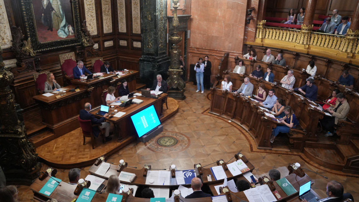 Pleno del Ayuntamiento de Barcelona del 25 de julio de 2025