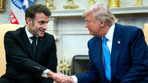 Trump se ceba con Macron tras anunciar el próximo reconocimiento del Estado de Palestina: "Lo que él diga no importa"