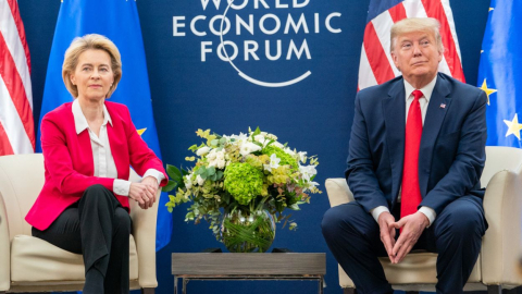 Trump y Von der Leyen se reunirán en Escocia el domingo en busca de un acuerdo que finalice la guerra comercial