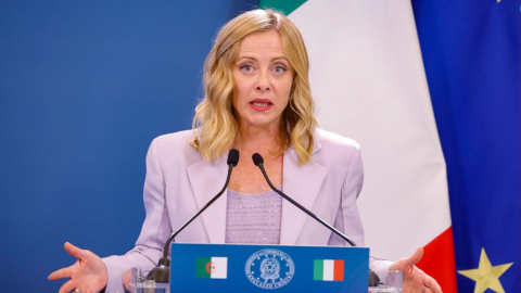 Meloni, la siguiente en cuestionar a Macron por el reconocimiento de Palestina: "Un paso contraproducente"