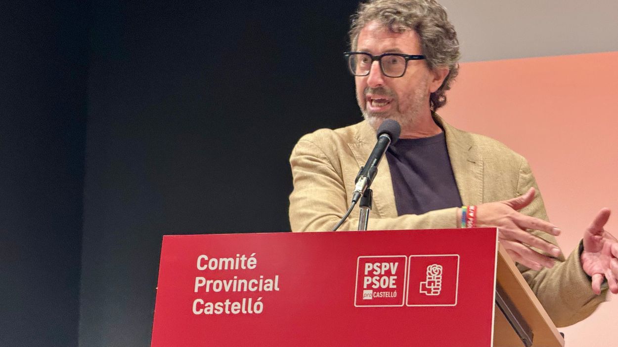 El secretario de Organización del PSPV PSOE, Vicent Mascarell. EP. 