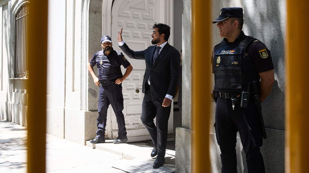 La hija de Pedro Sánchez declara contra Alvise por la difusión de una imagen privada. EP.