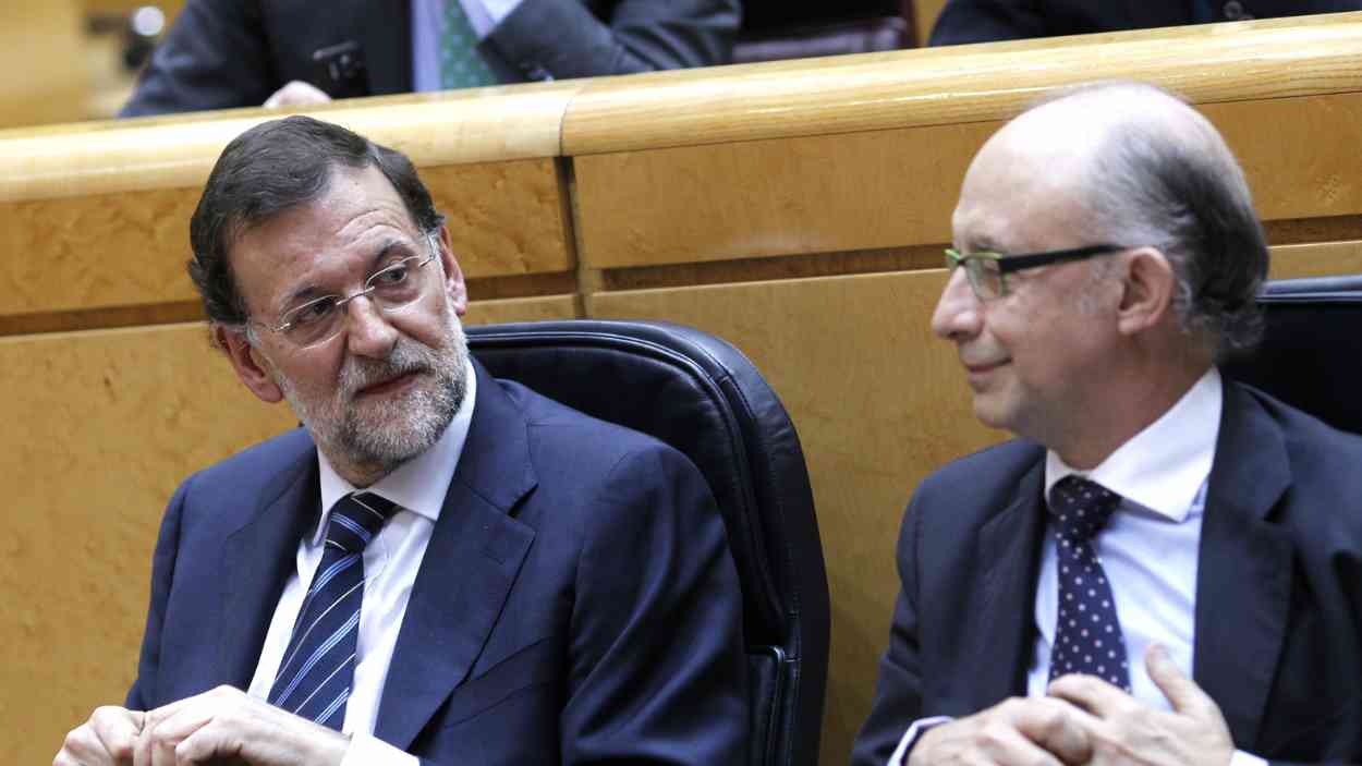 Rajoy y Montoro. EP