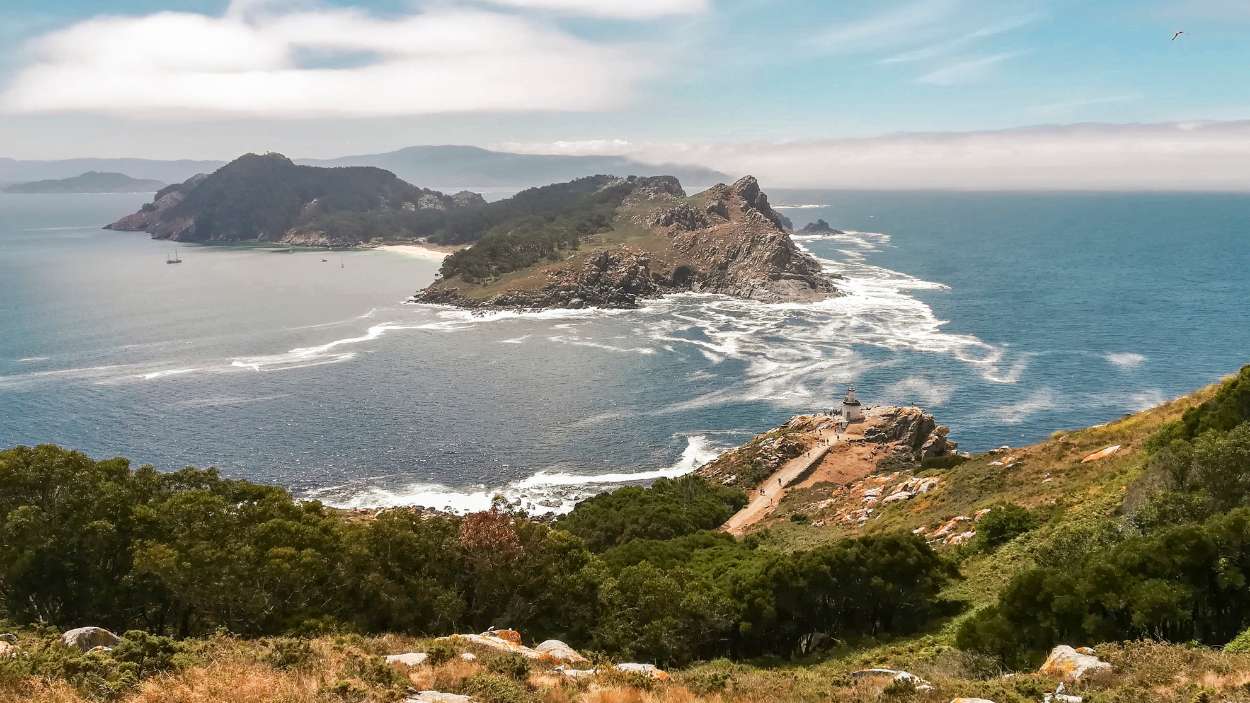 Imagen de las Islas Cíes.