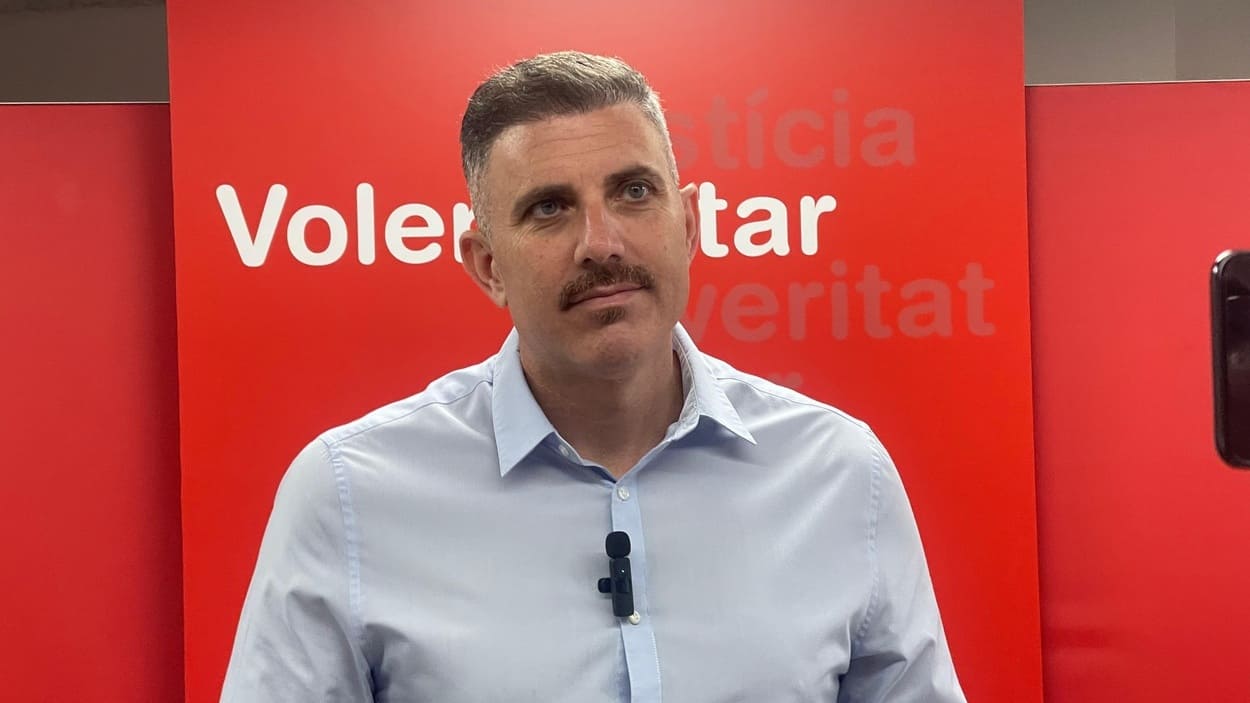 El portavoz del PSPV-PSOE, Jordi Mayor. EP.
