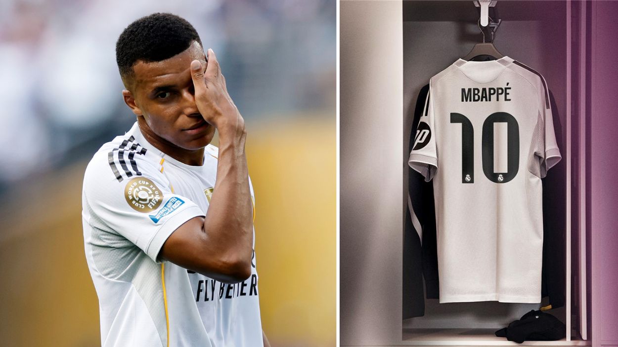 El nuevo número de Mbappé divide a la afición del Real Madrid