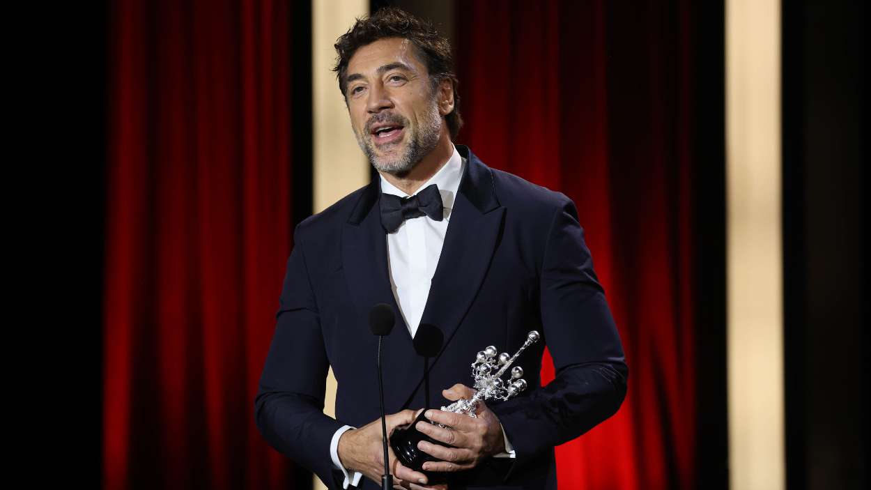 Javier Bardem durante la Gala de Inauguración del Festival de San Sebastián 2024. EP.