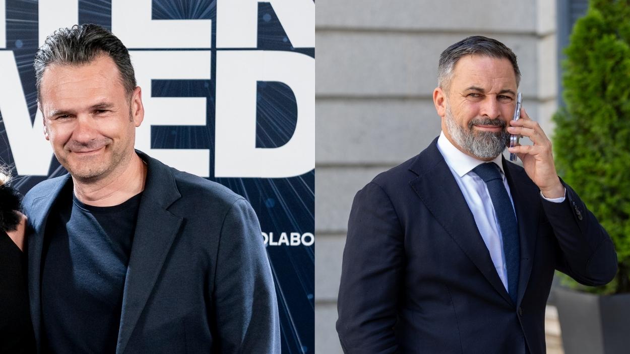 Iñaki López y Santiago Abascal. Elaboración propia 