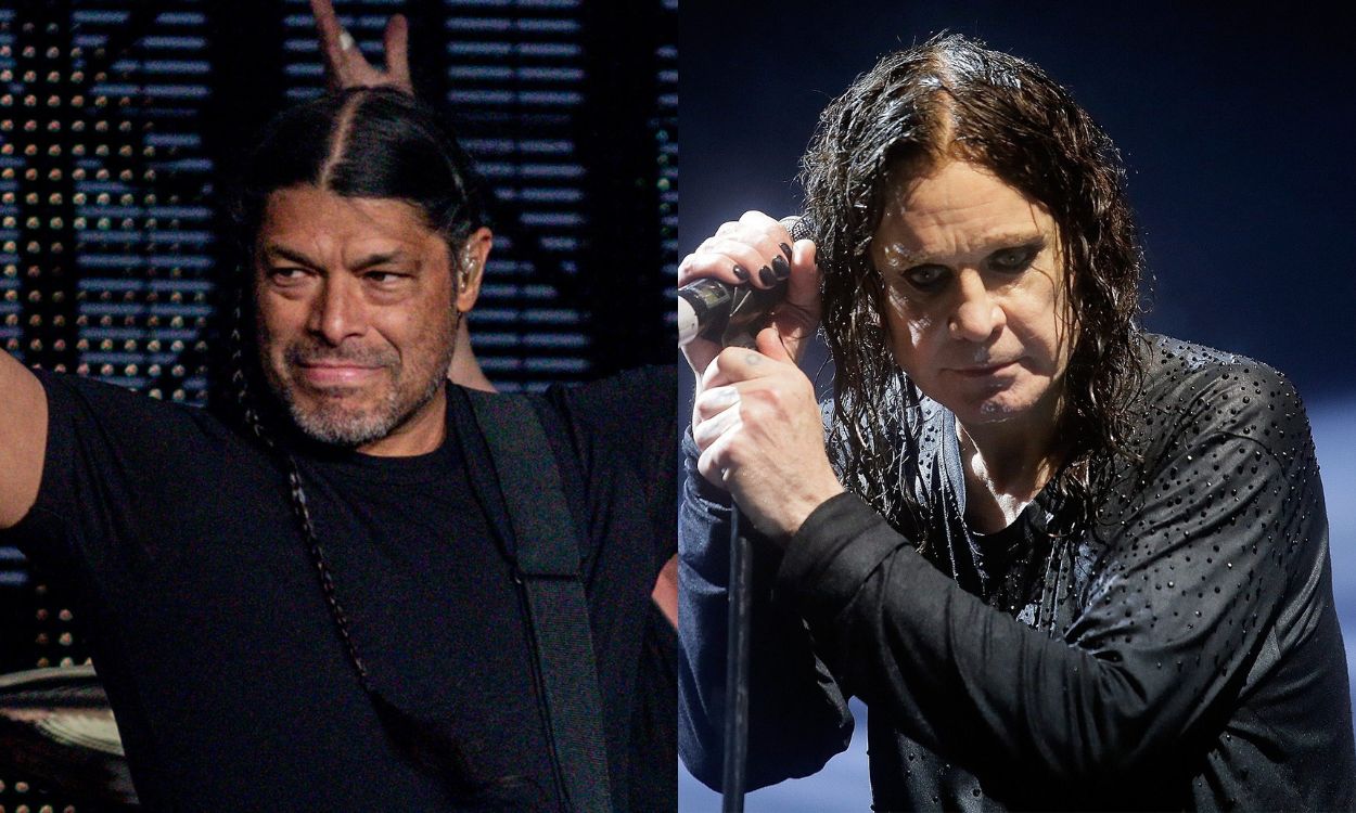 Robert Trujillo y Ozzy Osbourne. Elaboración propia