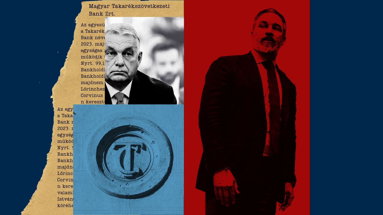 Santiago Abascal y Viktor Orbán. Elaboración Propia.