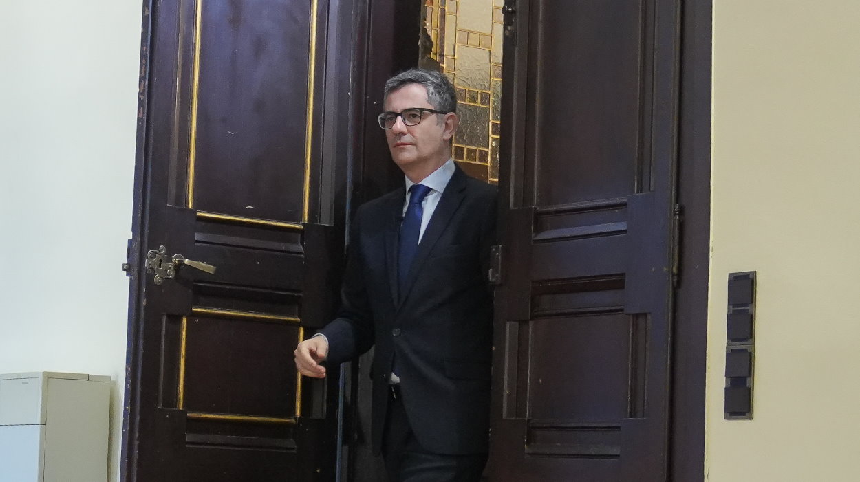 El ministro de la Presidencia, Relaciones con las Cortes y Justicia, Félix Bolaños. EP.