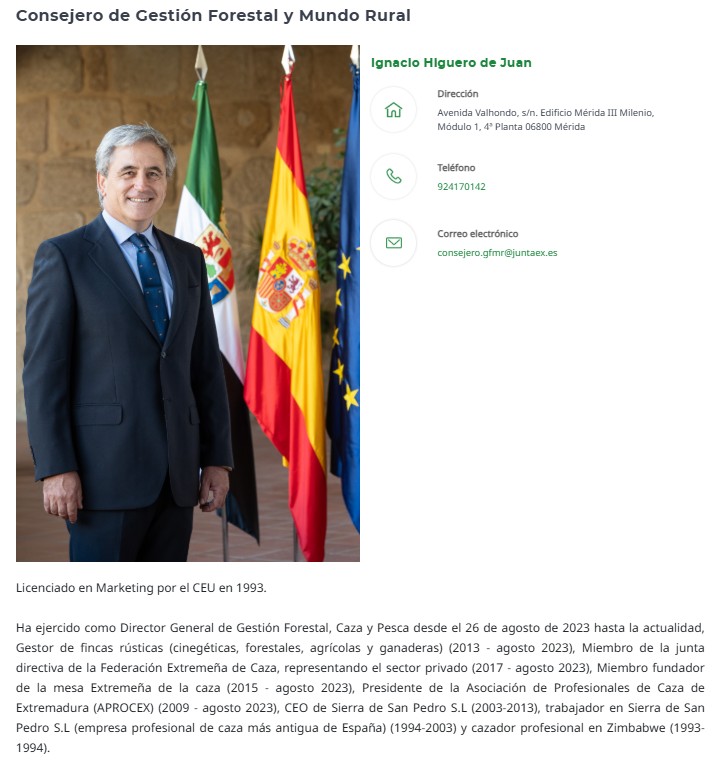 Currículum de Juan Ignacio Higuero, consejero del Gobierno de Moreno Bonilla Currículum de Juan Ignacio Higuero, consejero del Gobierno de Moreno Bonilla