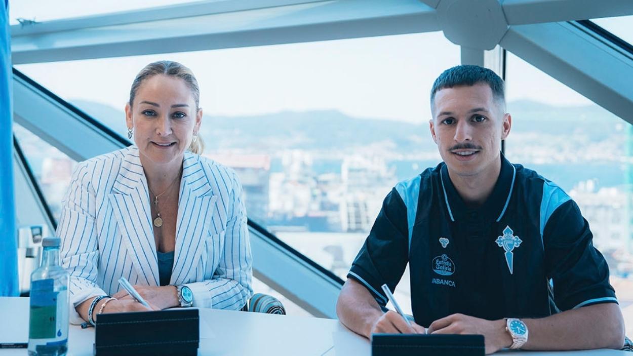 El anuncio viral del fichaje de Bryan Zaragoza por el Celta de Vigo. RC Celta de Vigo