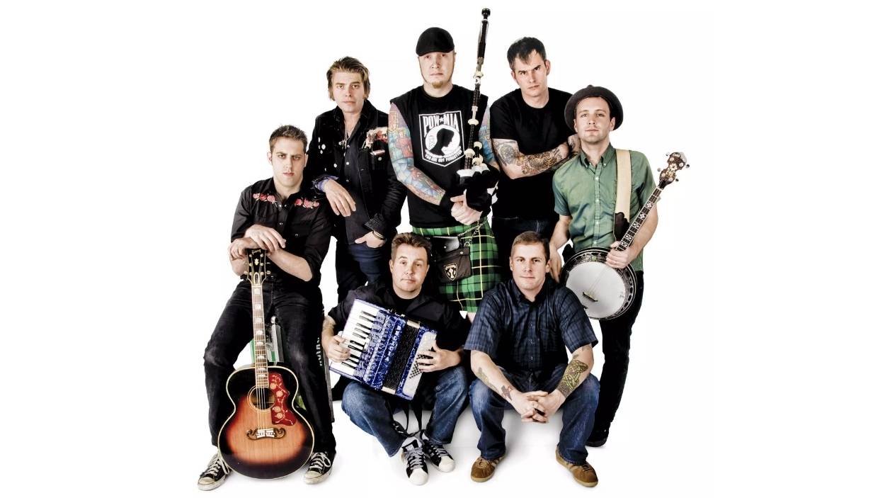 El grupo de funk celta Dropkick Murphys.