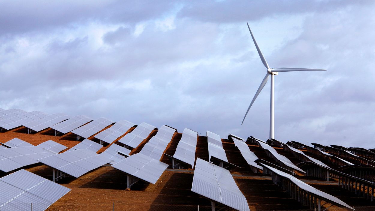 Parque eólico y fotovoltaico de Iberdrola