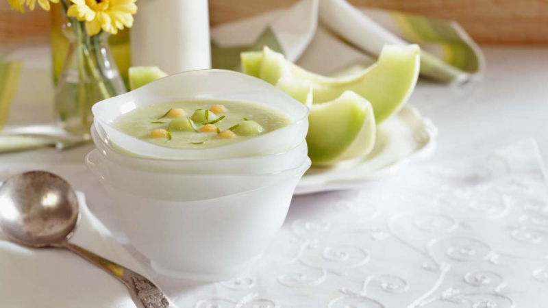 Gazpacho de melónreceta de verano