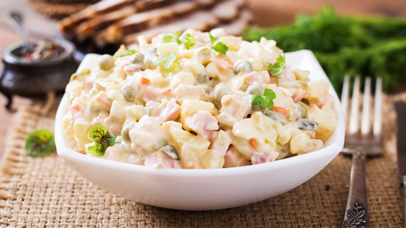 Ensaladilla rusadeliciosa receta de verano