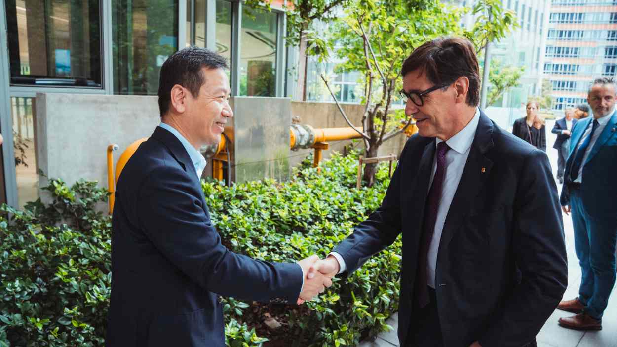 Reunión con representantes del Puerto de Shanghai