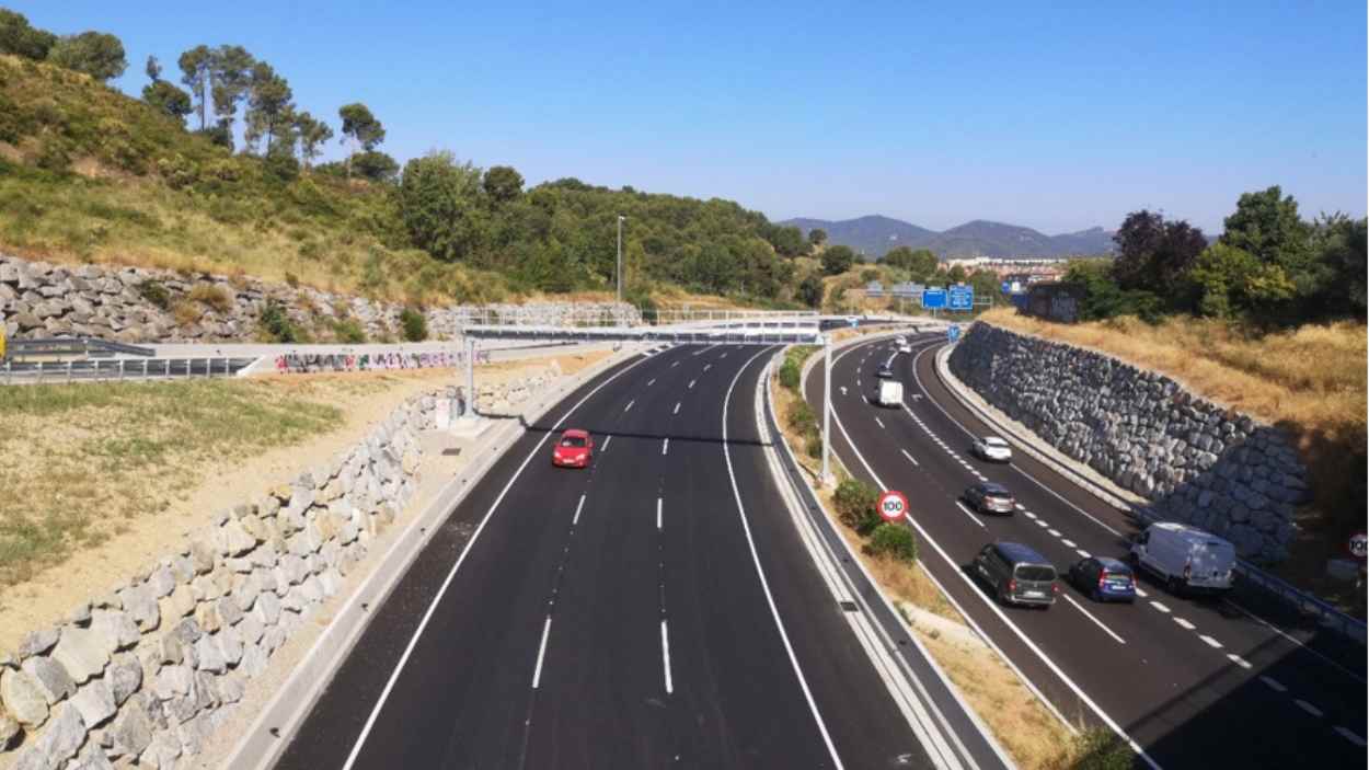 Finalizan las obras de ampliación de la C 16 en Terrassa